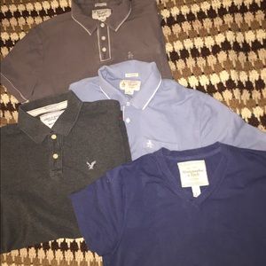 Polo style shirt lot set of 4 men’s size med